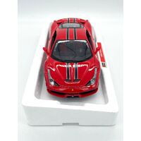 Bburago 1:18 Scale 458 Speciale Diecast Ferrari Vehicle (Pre-owned)