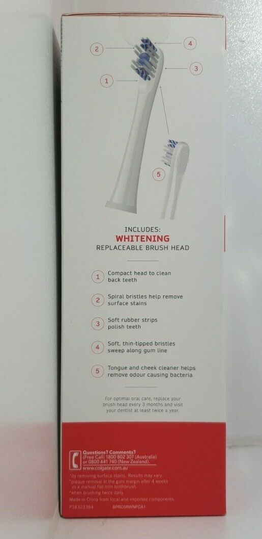 colgate proclinical 500r whitening electric toothbrush