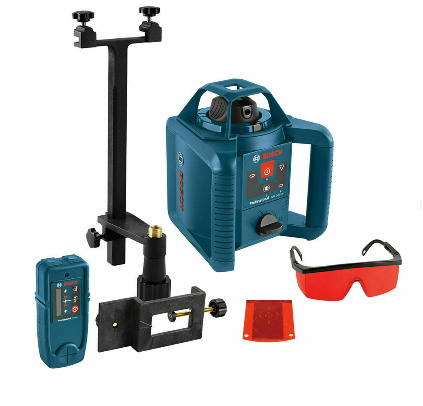 Bosch GRL 240 HV Professional Rotary Laser Level Kit eBay