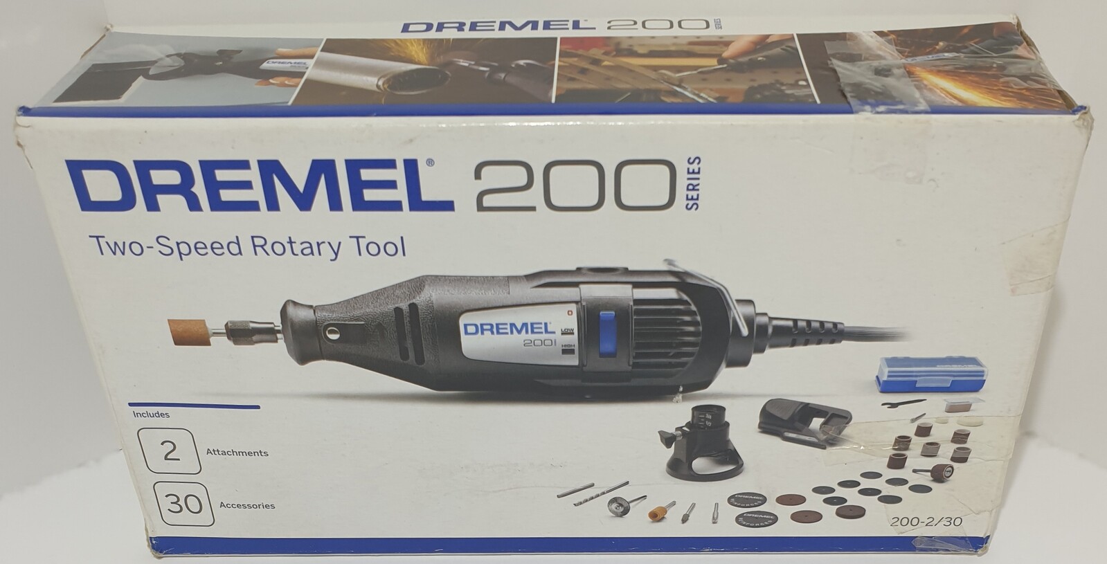 Dremel 2002/30 240V 200 Series 2Speed Rotary Tool Kit w