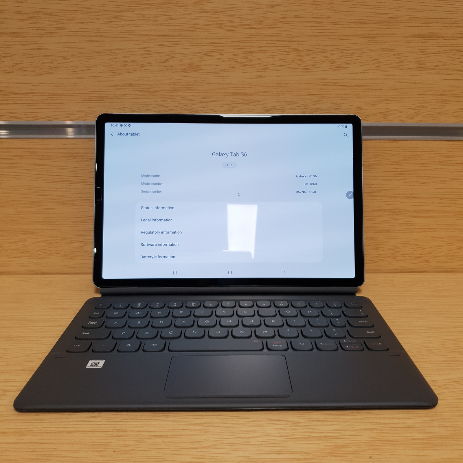 Samsung Galaxy Tab S6 (T860 8GB RAM 256GB WiFi) *With Spen and