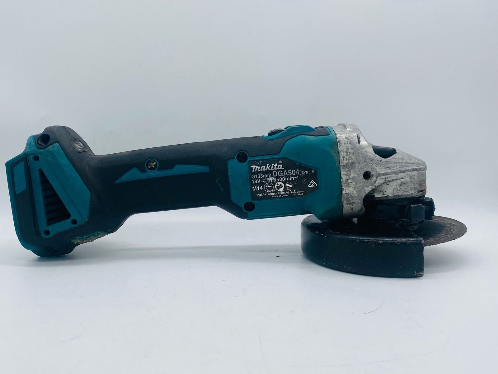 Makita DGA504 18V Cordless LXT Angle Grinder 125mm Skin Only