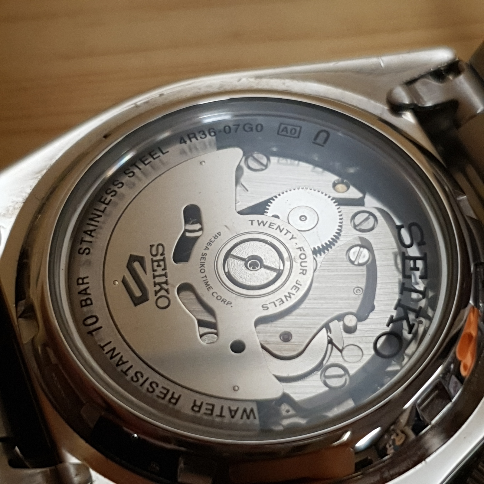 Seiko 5 Sports Men's Automatic Watch Japanese 4R36-07G0