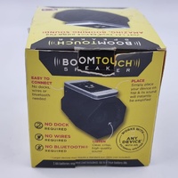 BoomTouch Wireless Speaker Black No Bluetooth No Wires Amplify Sound