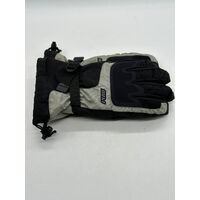 POW Ski Snow Gloves Black/Grey Thermal Anti-Slip Touchscreen Winter Gloves