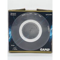 Game Pool Speakers Waterproof Bluetooth and Speaker Sync Light Show (Pre-owned)