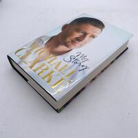 My Story by Michael Clarke Hardcover Edition Book Signed Copy
