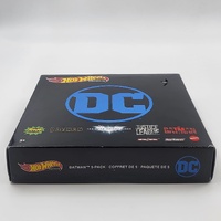 Hot Wheels DC Batman Batmobile Toy Car 5 Pack Premium Collector Set