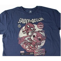 Funko Spidey Goblin XXXL Size Navy in Colour Shirt
