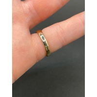 Ladies 9ct Yellow Gold Red Gemstone and Diamonds Ring
