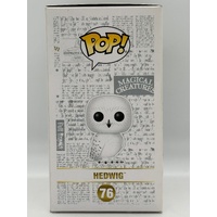Funko Pop! #76 Harry Potter Hedwig Flocked Vinyl Figure Rare Collectable