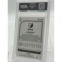 2019 Panini Hoops Ja Morant 259 Rookie Card PSA 10 Memphis Grizzlies NBA