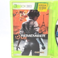 Remember Me Xbox 360 Game Capcom Action Adventure Complete with Manual