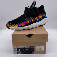 Nike Air Footscape Woven Chukka Premium QS Black Size 9 (Pre-owned)