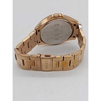 DKNY NY-2518 Eldridge Rose Gold Tone Stainless Steel Ladies Analog Watch