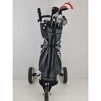 TaylorMade Golf Bag with Buggy/Clubs/Putter/Iron (Pre-owned)
