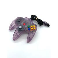 Nintendo 64 Wired Controller Atomic Purple Finish (Pre-owned)
