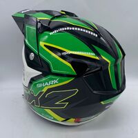 Shark SX2 Dooley Helmet Black/Green Size 60/L (Pre-owned)