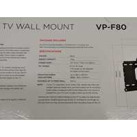 EZYmount Mount TV Wall Mount 40 to 90 Inch TVs VP F80 (New Never Used)