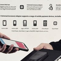 Studio Proper Connect iPad 11" Kit Case POS Shoulder Strap & Accessory Adapter