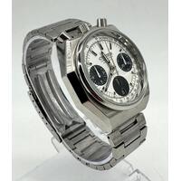 Citizen Bullhead 67-9356 Octagon Chronograph Automatic Unisex Watch 23 Jewels