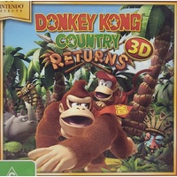Donkey Kong Country Returns 3D Nintendo 3DS Game Action Adventure
