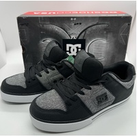 DC Shoes Pure 300660 Black Battleship Black Mens Size 9 US 8 UK with Box
