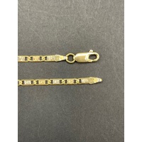 Ladies 18ct Yellow Gold Mariner Link Necklace