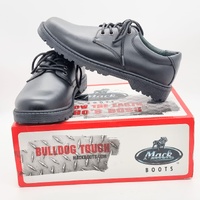 Mack Boots Black Work Shoes Size US 8 with Box