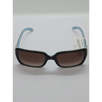 Tiffany & Co. TF4047B Black On Tiffany Blue Grey Gradient Ladies Sunglasses