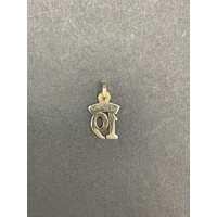 Ladies 9ct Yellow Gold Sweet 19 Pendant