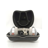 Focal Clear Magnesium Wired Over Ear Open Back Headphones with Case