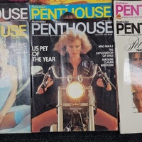 Australian Penthouse Magazine Collection 1969-1991 5 Missing Centerfolds