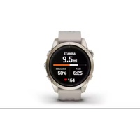 Garmin Epix Pro Gen 2 Sapphire Edition 42mm Smartwatch Soft Gold Light Sand Band