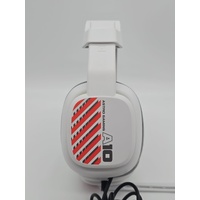 Astro A10 Gen 2 Wired Gaming Headset White Red with Microphone