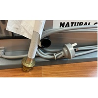 Rinnai Enduro 13 Unflued Natural Gas Convector Heater Silver