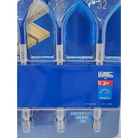 Bosch 2608900334 7 Piece Self Cut Speed Spade Wood Drill Bit Set