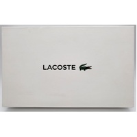 Lacoste M Billfold Coin Box NH2505FG Black Wallet and Card Case Set