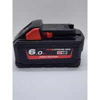 Milwaukee M18 HB6 6.0Ah Redlithium-Ion M18 High Output Battery Pack