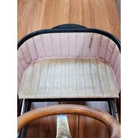 Vintage Childs Pedal Car Pressed Metal 100cm x 55cm x 55cm