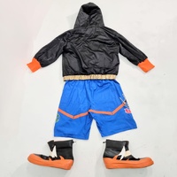 Pokemon Raihan Trainer Costume Set with Wig Shoes Top Jacket and Bottom