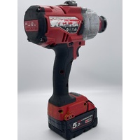 Milwaukee 18V Hex Utility 7/16 Inch High Torque Impact Wrench with 5.0Ah Battery