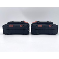 Hilti SIW 8-22 1/2 Drive Cordless Impact Wrench Skin with 2 x 7.9Ah Batteries