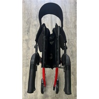 Hero Medical Outdoor Lite Aluminium Seat Walker Red