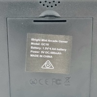 iBright Mini Arcade Gamer GC18 256 Games Retro Joystick Portable TV Play