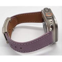 Apple Watch Ultra 2 49mm Cellular Smartwatch Titanium Case Premium Leather Band