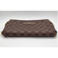 Louis Vuitton Favorite MM Damier Ebene Canvas Crossbody Bag