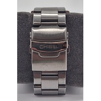 Chisel Mens Black Stainless Steel Analogue Watch 5829145 100m WR with Links