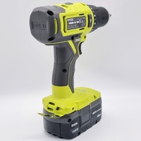 Ryobi 18V ONE+ Hammer Drill RPD18 with 4.0Ah 2.0Ah Batteries and 7pc Drill Bits