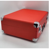 Digitech Retro Turntable Player GE-4077 Red Black